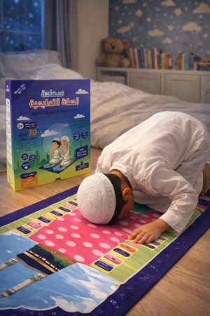 Tapis de prière interactif enfants