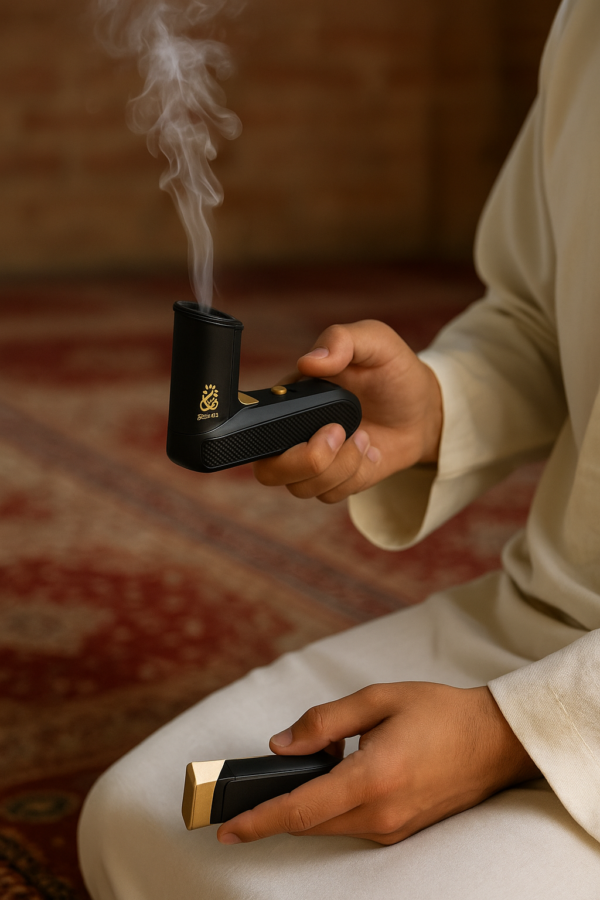 Brûleur d'encens et fumée élégante Brûleur d’encens électrique