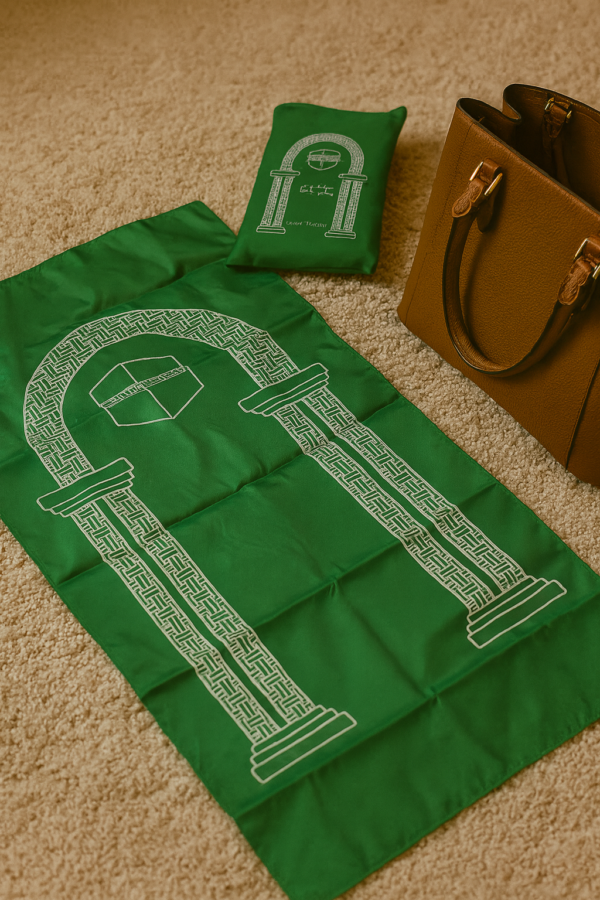 Tapis de prière de poche