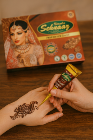 Cône de henné marron