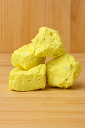 Soufre en morceaux le Soufre en poudre